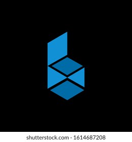 B real estate logo design. B letter icon design for real estate company. B home icon logo design. Real estate company logo design. Construction and real-estate company logo.