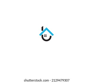 B Elemento de promoción de marca de vectores de la plantilla de diseño del logotipo de los bienes inmuebles.