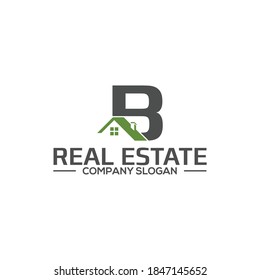 B Real Estate Logo Vector Stock Vector (Royalty Free) 1847145652 ...