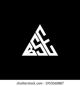 B S E letter logo creative design. BSE icon