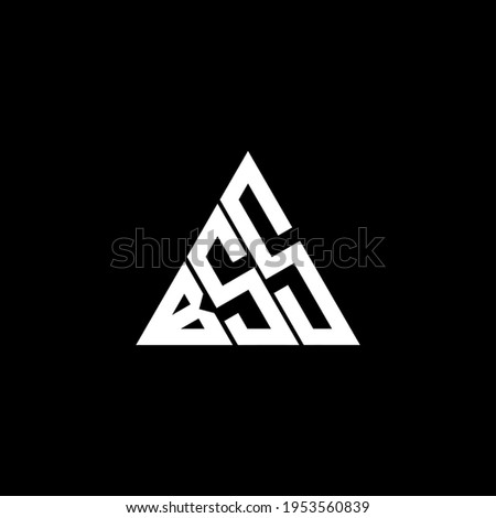 B S S letter logo creative design. BSS icon