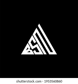 B S N letter logo creative design. BSN icon