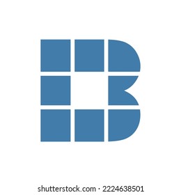 Logotipo inicial de la serie de cuadrados B
