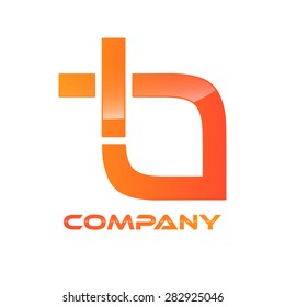 B and T company linked letter logo
