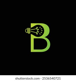 B tech logo design template, B tech logo, B technology vector