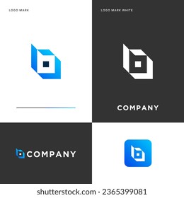 B-Tech-Logo-Vektorgrafik-Illustrationsdesign