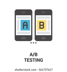 A B Testing Icon.