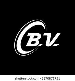B V letter logo design. Alphabet letters Initials Monogram logo B V. B V Logo. b v design. Creative icon logo design for your company