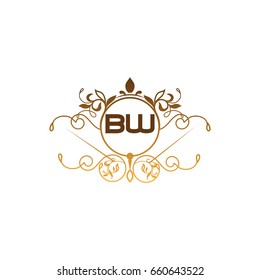 b w logo