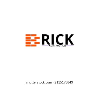b wall brick letter logo