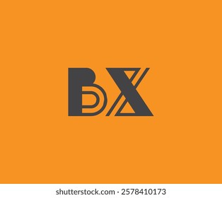 B and X logo design. BX abstract Letters Logo Monogram. This logo design is the process of creating a visual symbol that represents a brand, company, or individual.