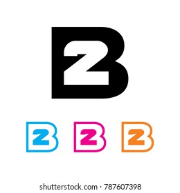 B2 INITIAL LOGO CONCEPT