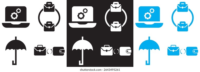 B2B  icon Business to business icon. business model icon. Vector for websites, mobile interfaces, presentations, banner, visual branding etc. Vector illustration. EPS 10