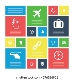 B2B icons universal set for web and mobile
