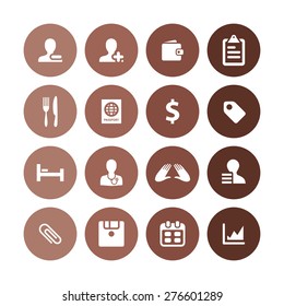 B2B icons universal set for web and mobile