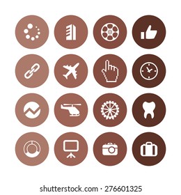 B2B icons universal set for web and mobile