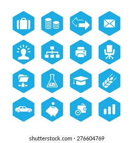 B2B icons universal set for web and mobile