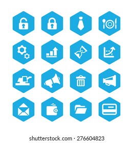 B2B icons universal set for web and mobile