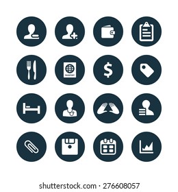 B2B icons universal set for web and mobile 