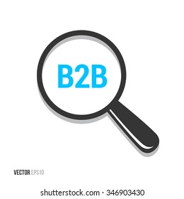 B2b Magnifying Glass