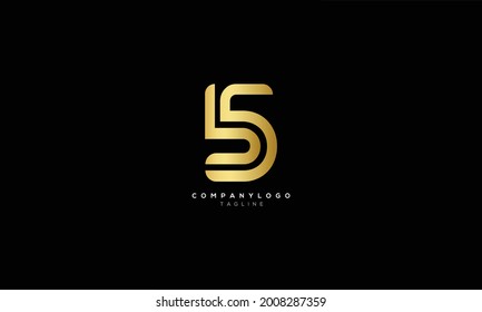 B5 5B B Y 5 Resumen diseño inicial del logotipo de la letra monograma