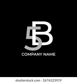 B5, 5B Logo für Unternehmen