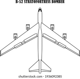 B-52 Stealth Bomber Jet Plane B52