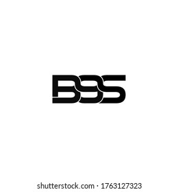b9s letter original monogram logo design