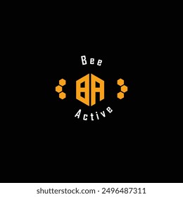 BA Bee Active Logo Bee Logo 