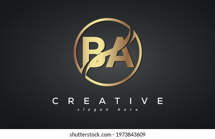 BA creative luxury logo design