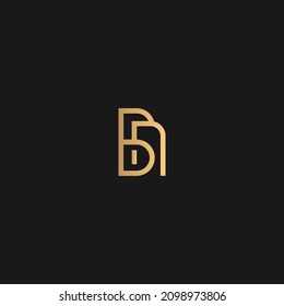 BA letter business logo, BA initial logo vector