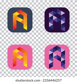 BA Letter Icon logo Vector Logo A Icon A logo