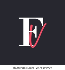 BA Letter Logo Concept. Creative Minimal Monogram B and A Logo Template. Universal Premium Logotype