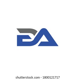 elemento de diseño del logotipo de la letra BA. Símbolo gráfico del alfabeto para la identidad empresarial.