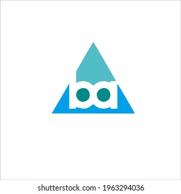 Diseño del logotipo de letras "BA" para su marca y nombre de empresa