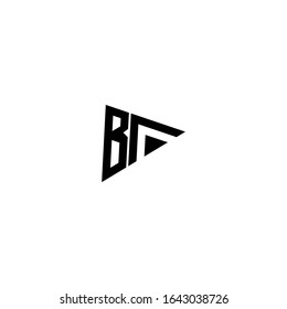 ba letter vector logo abstract