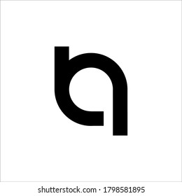 BA logo design vector sign 