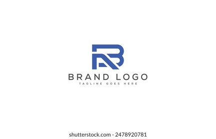 BA logo design vector template design for brand