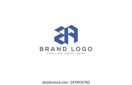 BA logo design vector template design for brand