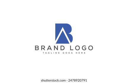 BA logo design vector template design for brand