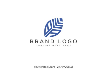 BA logo design vector template design for brand