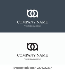 BA logo initial letter luxury royal logo. template symbol. modern golden luxury logo. abstract monogram vector letter mark brand fashion. icon  business monogram boutique font Clothing minimalist.