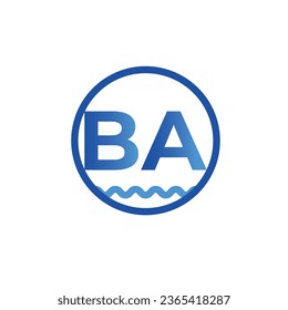 BA logo logo BA Modern logo