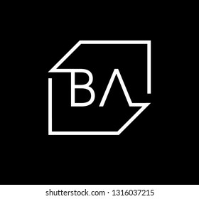 BA Logo Monogram AB
