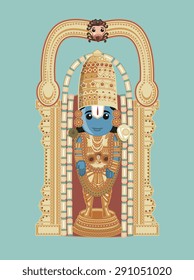 Baala Ji Venkateswara - Cartoon God