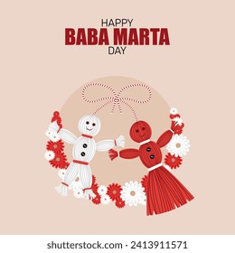 Baba Marta is a Bulgarian tradition celebrating the arrival of spring.