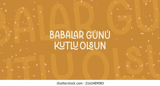 Babalar Günü kutlu olsun, tie vector (Eng: Happy Father's Day)