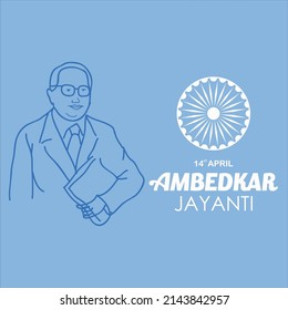 Babasaheb Bhimrao Ambedkar, Ambedkar jayanti the father of Indian Constitution.