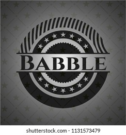 Babble black emblem