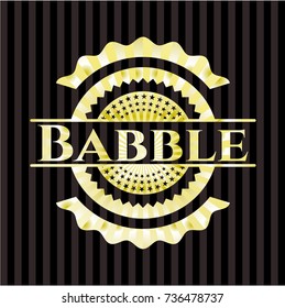 Babble golden emblem